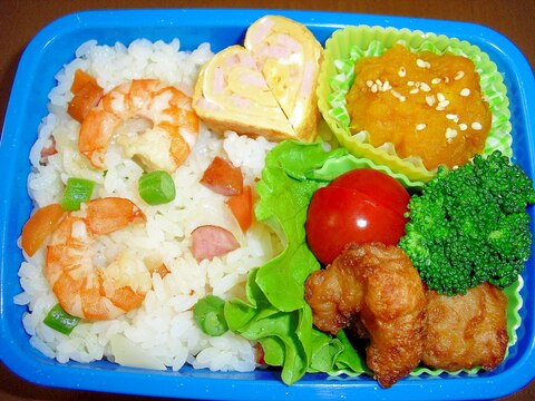 お弁当の可愛いおかず♪我が家の“ハートの卵焼き”